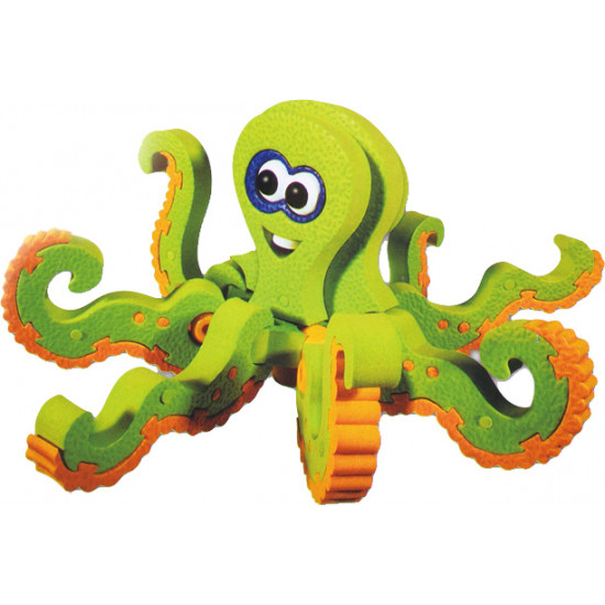 Об'ємний м'який конструктор Sen Yan Toys Восьминіг 33 деталі (SY1009) (6910010110092) Об'ємний м'який конструктор Sen Yan Toys Восьминіг 33 деталі (SY1009) (6910010110092)