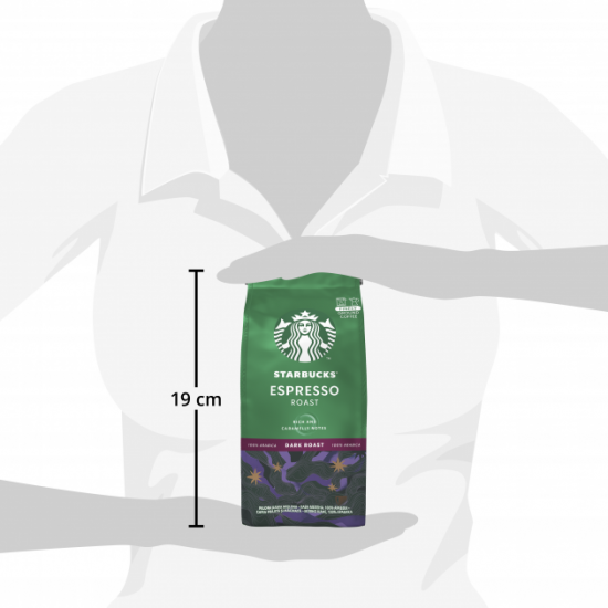 Кофе Starbucks Еспресо Роуст натуральный жареный молотый 200 г (7613037204438) Кофе Starbucks Еспресо Роуст натуральный жареный молотый 200 г (7613037204438)