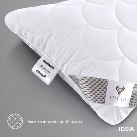 Подушка IDEIA S-Form 40х130 см Біла (4820182653056)