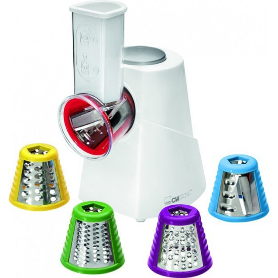 Электрический измельчитель овощерезка Мульти Экспресс Clatronic ME 3604 White 150 Вт Электрический измельчитель овощерезка Мульти Экспресс Clatronic ME 3604 White 150 Вт