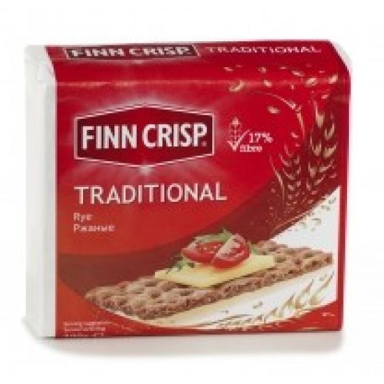 Хлібці Finn Crisp Traditional хрусткі 200 г Хлібці Finn Crisp Traditional хрусткі 200 г