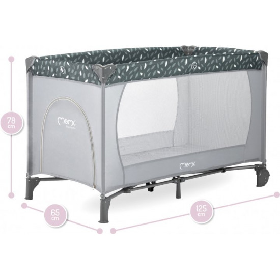 Children's playpen MoMi Belove color - gray (LOZE00015) Children's playpen MoMi Belove color - gray (LOZE00015)