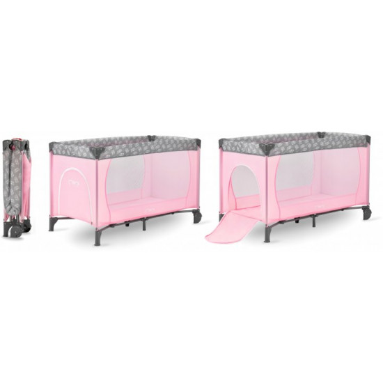 Baby playpen MoMi Belove color - pink (LOZE00016) Baby playpen MoMi Belove color - pink (LOZE00016)