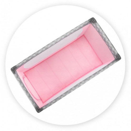 Baby playpen MoMi Belove color - pink (LOZE00016) Baby playpen MoMi Belove color - pink (LOZE00016)