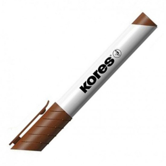 Kores marker for white boards 1-3 mm brown (K20838) Kores marker for white boards 1-3 mm brown (K20838)