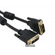 Extradigital DVI-D Cable, Single Link, 3 m, 28 AWG, PVC, 2x Ferrites (KBD1638) Extradigital DVI-D Cable, Single Link, 3 m, 28 AWG, PVC, 2x Ferrites (KBD1638)