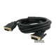 Extradigital DVI-D Cable, Single Link, 3 m, 28 AWG, PVC, 2x Ferrites (KBD1638) Extradigital DVI-D Cable, Single Link, 3 m, 28 AWG, PVC, 2x Ferrites (KBD1638)