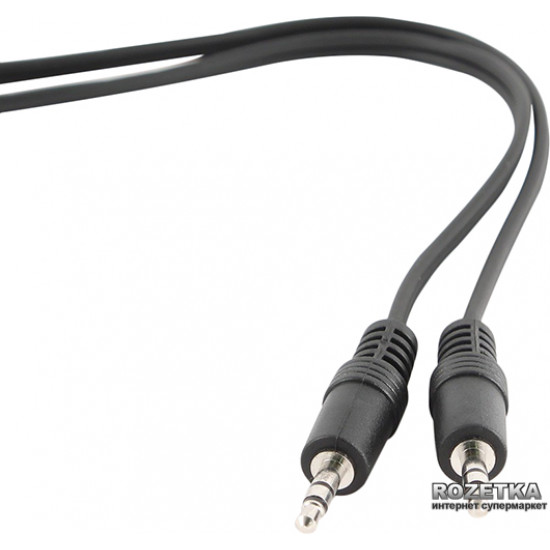 Кабель стерео аудіо Cablexpert CCA-404-10M 3.5 мм 10 м Black
