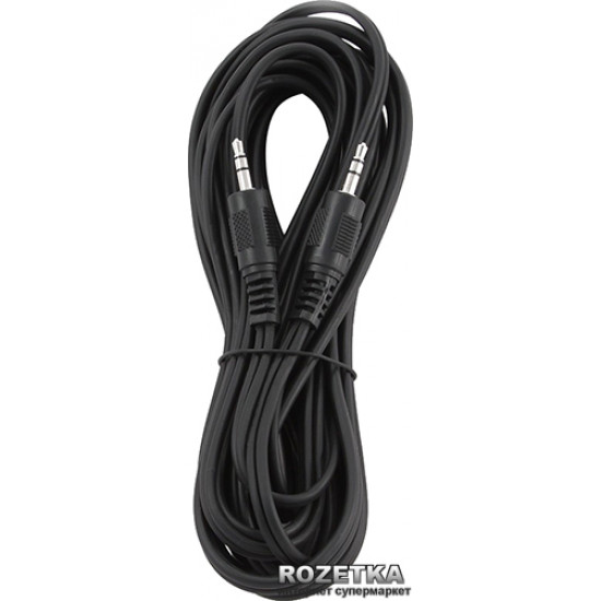 Кабель стерео аудіо Cablexpert CCA-404-10M 3.5 мм 10 м Black