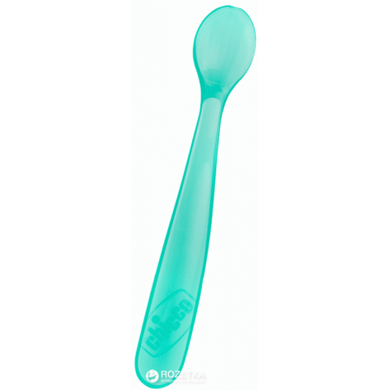 Ложка силиконовая Chicco 6м+, Голубая, 2 шт. (06828.21) Ложка силиконовая Chicco 6м+, Голубая, 2 шт. (06828.21)