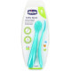 Ложка силиконовая Chicco 6м+, Голубая, 2 шт. (06828.21) Ложка силиконовая Chicco 6м+, Голубая, 2 шт. (06828.21)