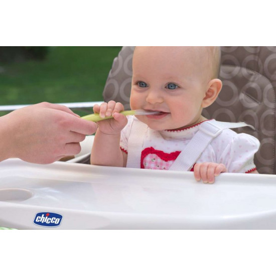 Ложка силиконовая Chicco 6м+, Голубая, 2 шт. (06828.21) Ложка силиконовая Chicco 6м+, Голубая, 2 шт. (06828.21)