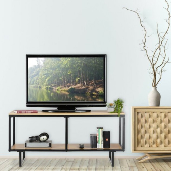 Metal TV stand in Loft style StepLoft Stand-128 Metal TV stand in Loft style StepLoft Stand-128