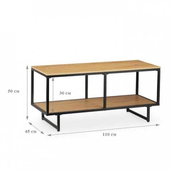 Metal TV stand in Loft style StepLoft Stand-128 Metal TV stand in Loft style StepLoft Stand-128