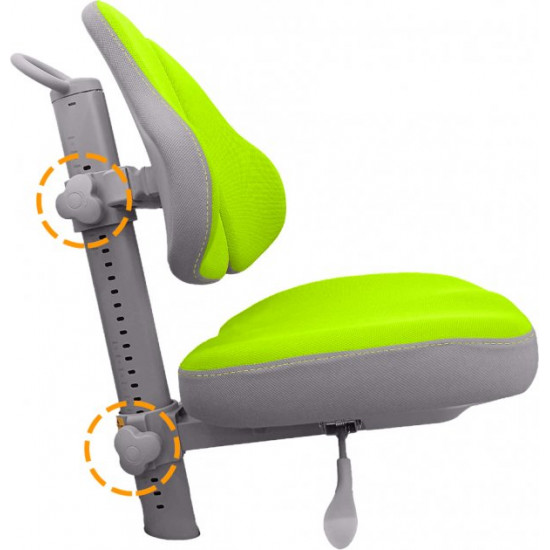 Крісло дитяче ErgoKids GT Y-404 Ortopedic Green (Y-404 KZ) Крісло дитяче ErgoKids GT Y-404 Ortopedic Green (Y-404 KZ)