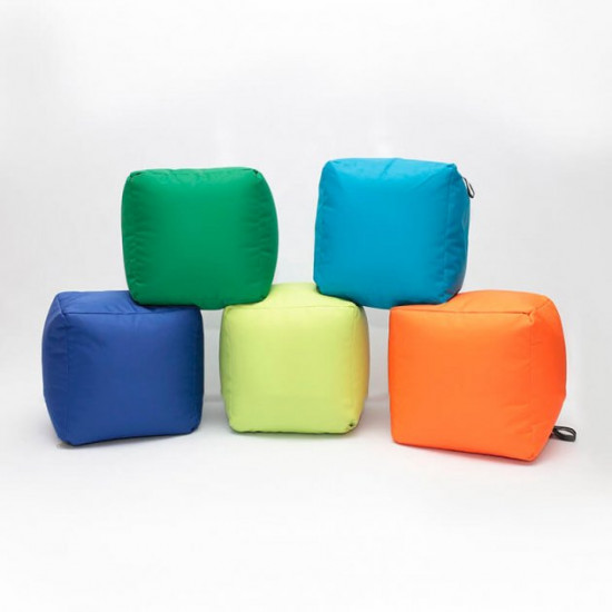 Пуф Куб SanchoBAG, размер 40x40x40 Оксфорд Голубой Пуф Куб SanchoBAG, размер 40x40x40 Оксфорд Голубой