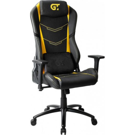 Кресло для геймеров GT RACER X-5660 Black/Yellow Кресло для геймеров GT RACER X-5660 Black/Yellow