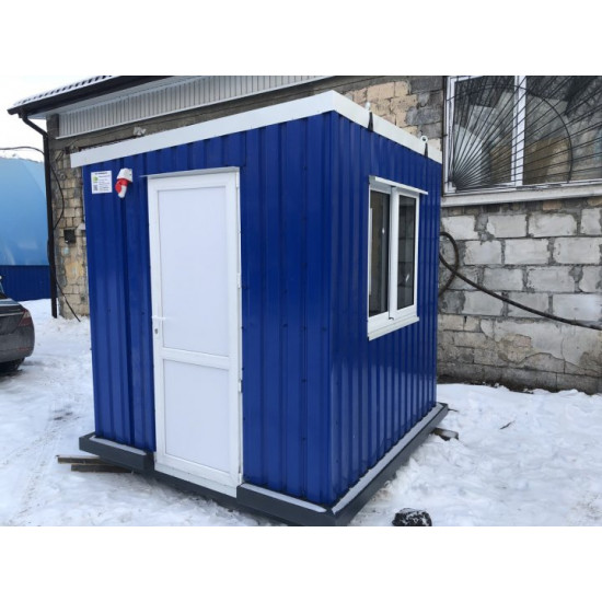 Пропускний пункт ПРОФМОДУЛЬ 2*2м синій