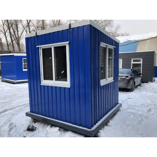 Пропускний пункт ПРОФМОДУЛЬ 2*2м синій