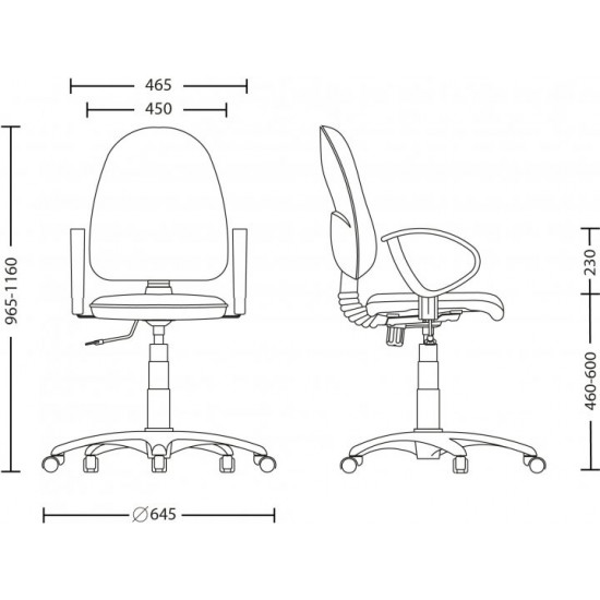 Крісло Nowy Styl Comfort ordf GTP (ACTIVE-1) ZT-25 Крісло Nowy Styl Comfort ordf GTP (ACTIVE-1) ZT-25