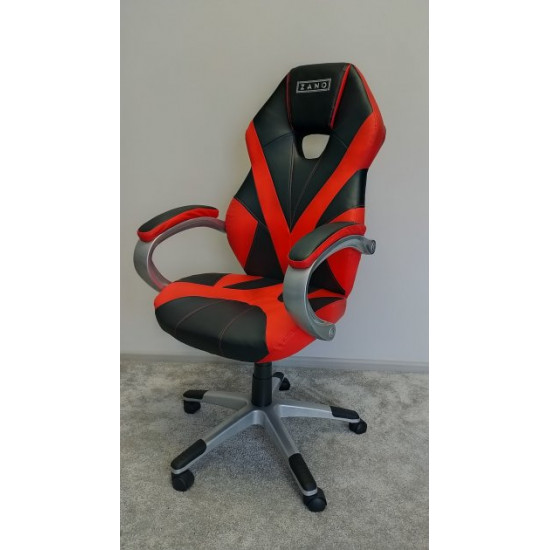 Компьютерное геймерское кресло ZANO RACER RED + Коврик под мышку Компьютерное геймерское кресло ZANO RACER RED + Коврик под мышку