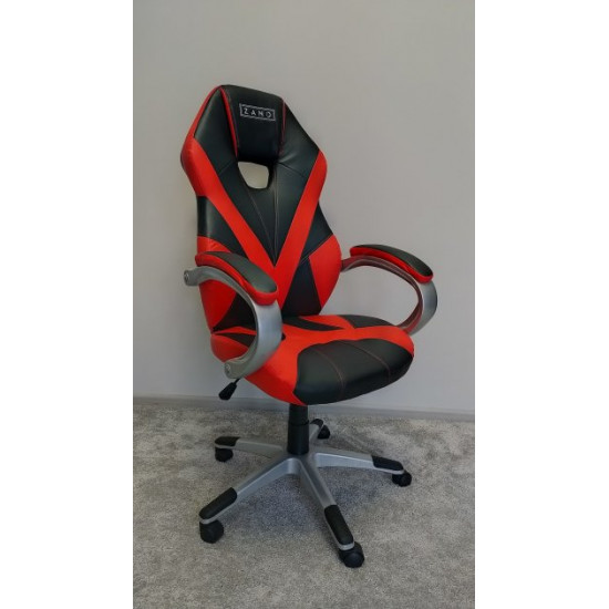 Компьютерное геймерское кресло ZANO RACER RED + Коврик под мышку Компьютерное геймерское кресло ZANO RACER RED + Коврик под мышку