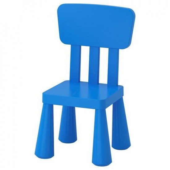 Children's chair IKEA MAMMUT blue (603.653.46) Children's chair IKEA MAMMUT blue (603.653.46)