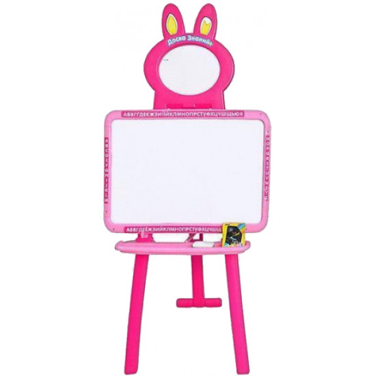 Мольберт 3в1 Bambi 0703 UK-ENG Pink (0703 UK-ENG pink) (6903122905014)