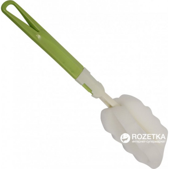 Foam brush for washing bottles and nipples Lindo RK 013-A Green (8850217000131) Foam brush for washing bottles and nipples Lindo RK 013-A Green (8850217000131)