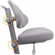 Крісло дитяче ErgoKids GT Y-404 Ortopedic Grey (Y-404 G) Крісло дитяче ErgoKids GT Y-404 Ortopedic Grey (Y-404 G)
