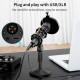 Микрофон динамический Maono AU-HD300 Черный XLR/USB с подставкой и поп-фильтром Микрофон динамический Maono AU-HD300 Черный XLR/USB с подставкой и поп-фильтром