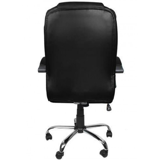 Офисное кресло из экокожи Malatec Черное Офисное кресло из экокожи Malatec Черное