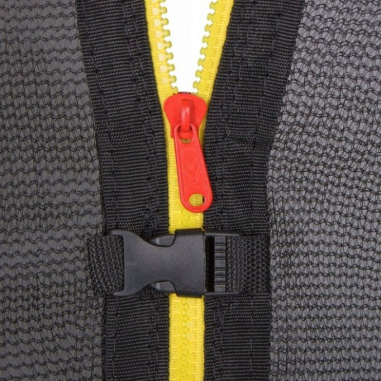 Защитная сетка для батута (внутренняя) Springos 8FT 244-252 см (6 стоек) Black Защитная сетка для батута (внутренняя) Springos 8FT 244-252 см (6 стоек) Black