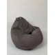 Frameless chair bag Pear with inner cover BIG 100x140 Gray Premium Velor Frameless chair bag Pear with inner cover BIG 100x140 Gray Premium Velor