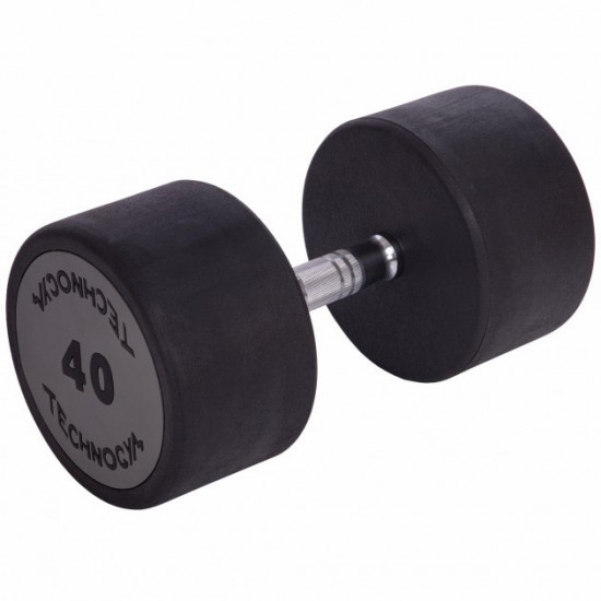 Гантель цельная профессиональная TECHNOGYM LN-1254-40 1шт 40кг Гантель цельная профессиональная TECHNOGYM LN-1254-40 1шт 40кг
