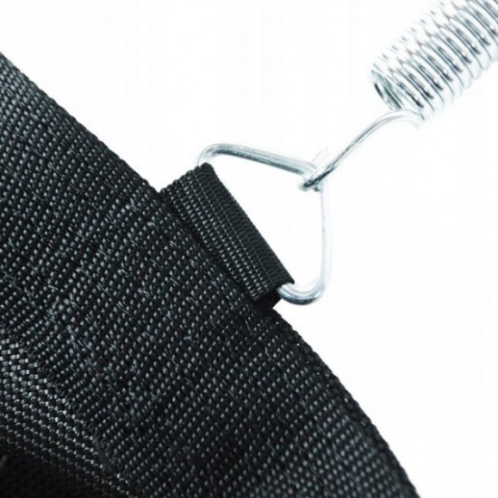 Прыжковое полотно (мат) для батута Springos 10FT 305 см (64 пружини) Black Прыжковое полотно (мат) для батута Springos 10FT 305 см (64 пружини) Black