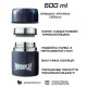 Термос пищевой PowerPlay 9003 500 мл Синий (PP_9003_500ml_ Blue) Термос пищевой PowerPlay 9003 500 мл Синий (PP_9003_500ml_ Blue)