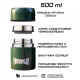 Food thermos PowerPlay 9003 500 ml Green (PP_9003_500ml_Green) Food thermos PowerPlay 9003 500 ml Green (PP_9003_500ml_Green)