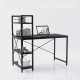 Practical computer desk Home Fest Loran Black Practical computer desk Home Fest Loran Black