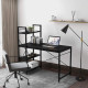 Practical computer desk Home Fest Loran Black Practical computer desk Home Fest Loran Black