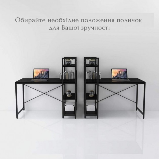 Practical computer desk Home Fest Loran Black Practical computer desk Home Fest Loran Black