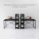 Practical computer desk Home Fest Loran Black Practical computer desk Home Fest Loran Black