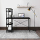 Practical computer desk Home Fest Loran Black Practical computer desk Home Fest Loran Black