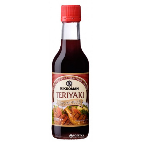 Соус-маринад соевый Терияки Kikkoman 250 мл (8715035210301) Соус-маринад соевый Терияки Kikkoman 250 мл (8715035210301)