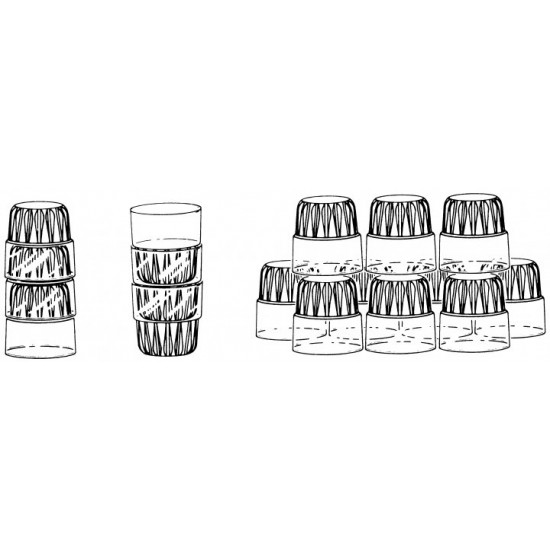 Склянка Libbey Everest Rocks 355 мл (822311) Склянка Libbey Everest Rocks 355 мл (822311)