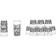 Склянка Libbey Everest Rocks 355 мл (822311) Склянка Libbey Everest Rocks 355 мл (822311)