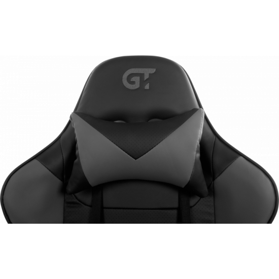 Геймерське крісло GT Racer X-2317 Black/Dark Gray Геймерське крісло GT Racer X-2317 Black/Dark Gray
