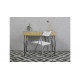 Письмовий стіл HairpinlegsUA Desk Twin 1000 (100х60х76.6см) Beton Gold (1847)