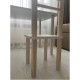Children's wooden table and chair Toys, height 40 cm. Tabletop 60/40 cm. White Children's wooden table and chair Toys, height 40 cm. Tabletop 60/40 cm. White