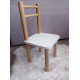 Children's wooden table and chair Toys, height 40 cm. Tabletop 60/40 cm. White Children's wooden table and chair Toys, height 40 cm. Tabletop 60/40 cm. White
